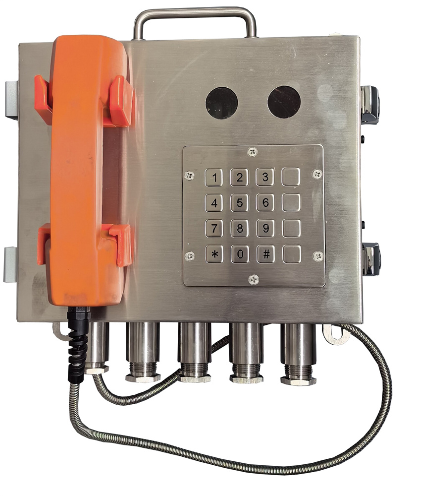 礦用本質安全型（可視）擴音對講話站